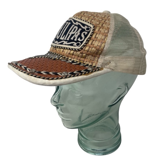 Tamaulipas Men’s/ Unisex Adjustable Embellished Embroidered  Mesh Snap Back Hat - Picture 2 of 9